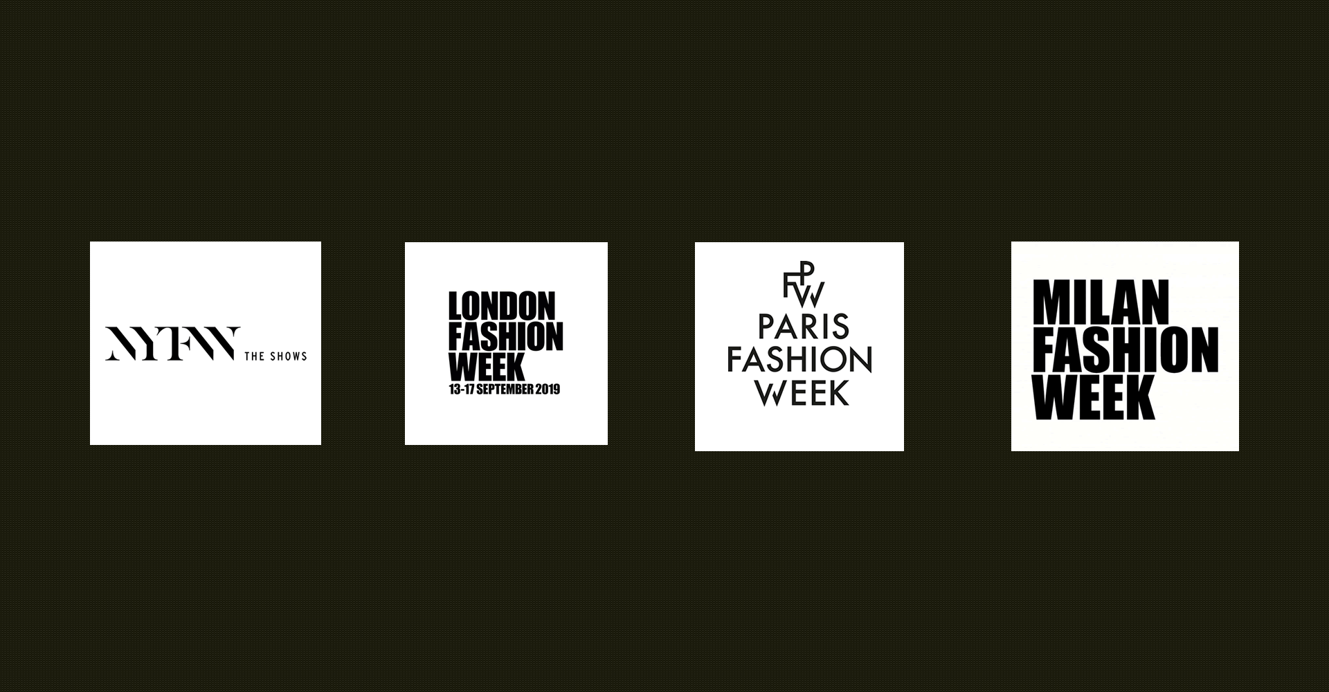 The 'Big Four' Fashion Weeks