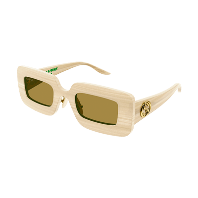 Gucci cream discount sunglasses