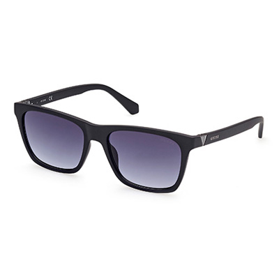 Guess GU00044/S 02W New Matte Black/Grey Gradient Square deals Sunglasses