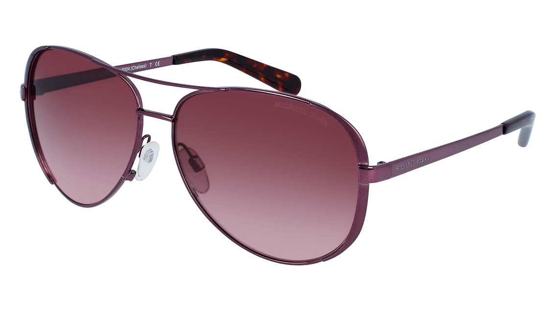 Michael Kors MK5004 Womens Chelsea Aviator Sunglasses Rose GoldMirror  Pink at John Lewis  Partners