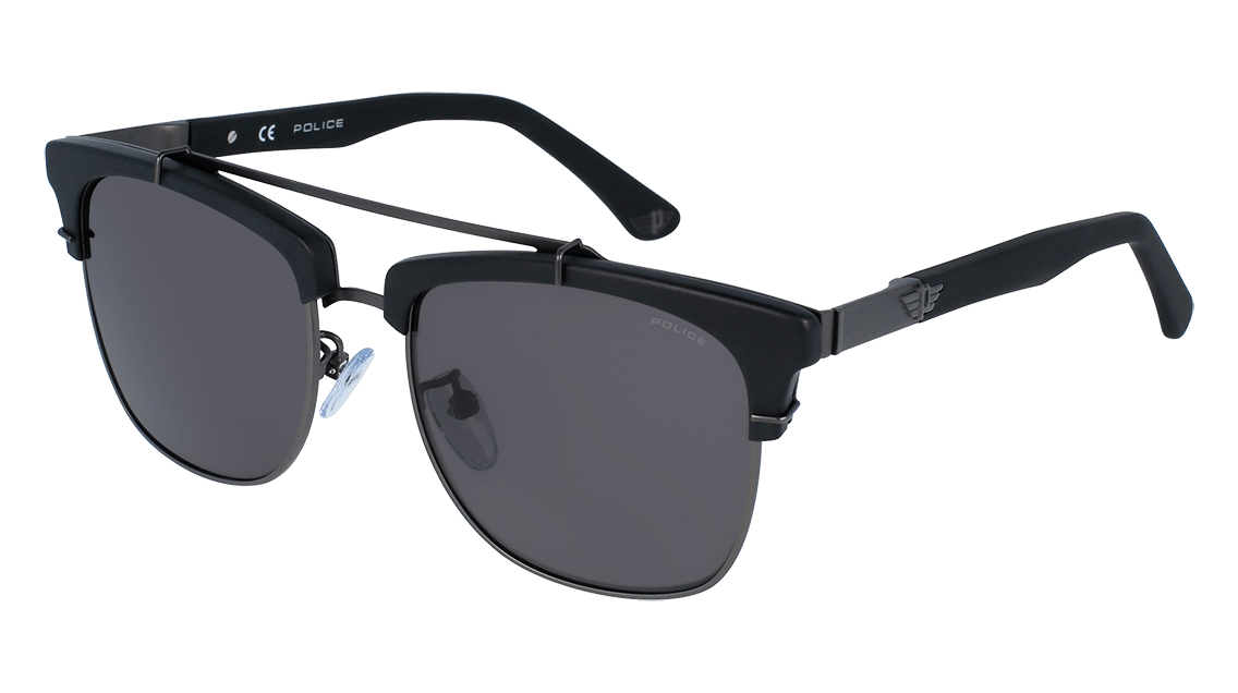 Police Men's Spl494 Square Sunglasses